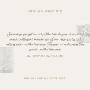 Sugeng Rawuh Monoline Retro