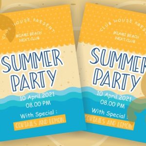 Summer Beach Sunny Display Typeface