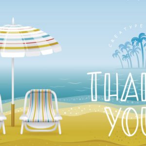 Summer Beach Sunny Display Typeface