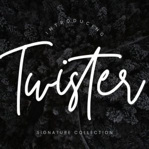Twister Handwritten Script