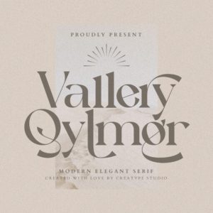 Vallery Qylmor Modern Elegant Serif