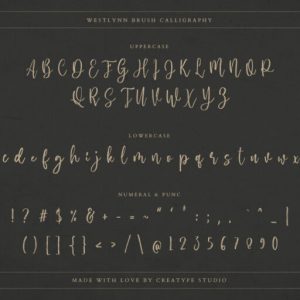 Westlynn Brush Calligraphy