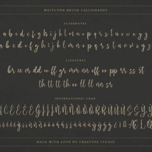 Westlynn Brush Calligraphy