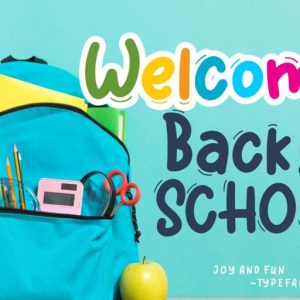 Wigglye Joy & Fun Typeface