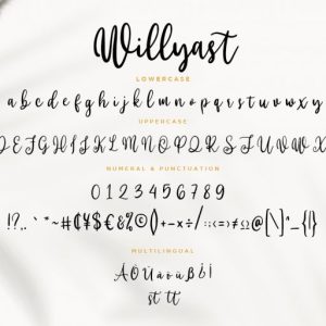 Willyast Calligraphy Handwriting