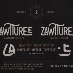 Zawtturee Monoline Vintage